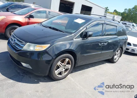 2013 Honda Odyssey Touring/Touring Elite из США, поврежденный, VIN 5FNRL5H92DB065454